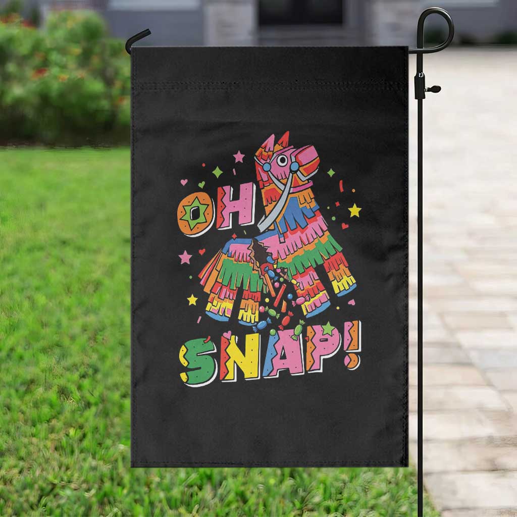 Funny Cinco De Mayo Pinata Candy Party Garden Flag Oh Snap