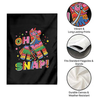 Funny Cinco De Mayo Pinata Candy Party Garden Flag Oh Snap