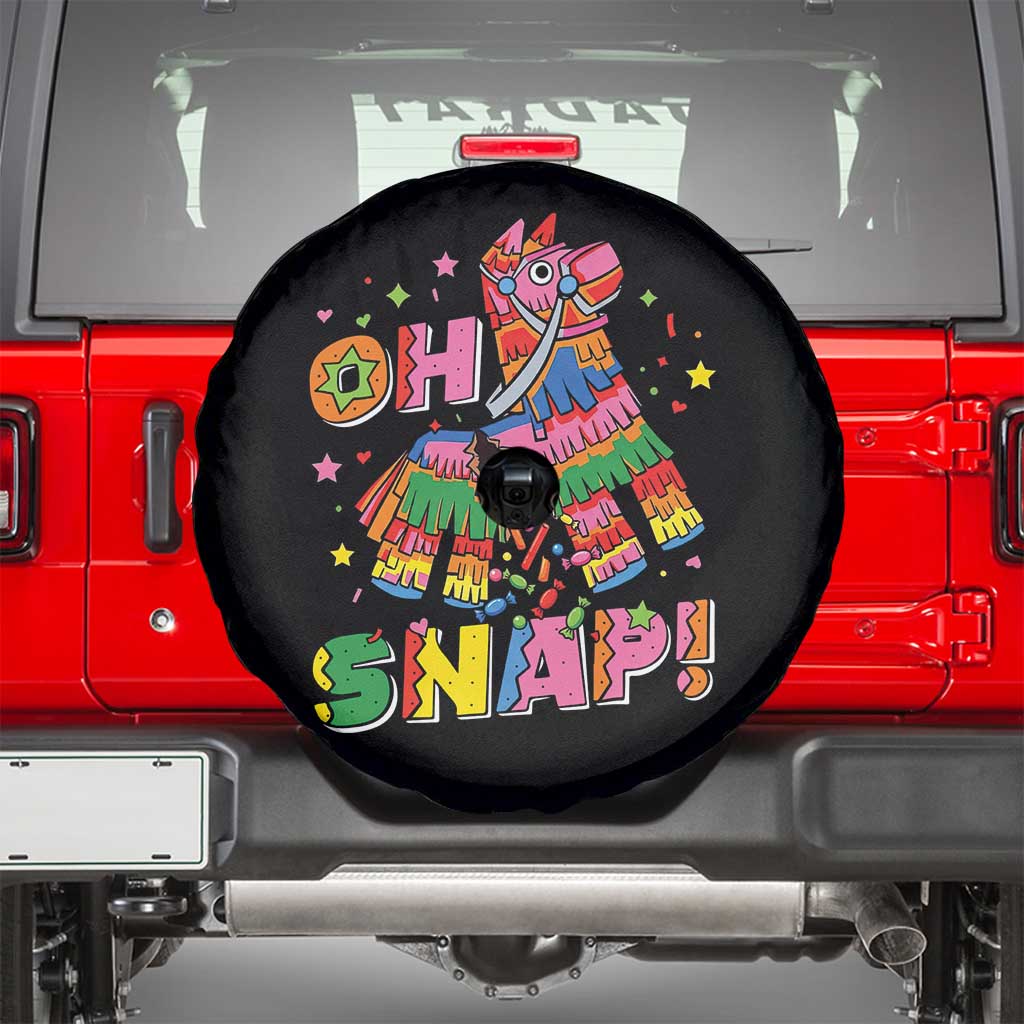 Funny Cinco De Mayo Pinata Candy Party Spare Tire Cover Oh Snap