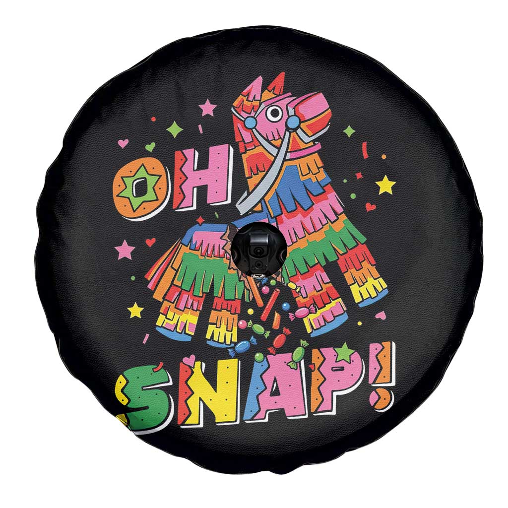 Funny Cinco De Mayo Pinata Candy Party Spare Tire Cover Oh Snap