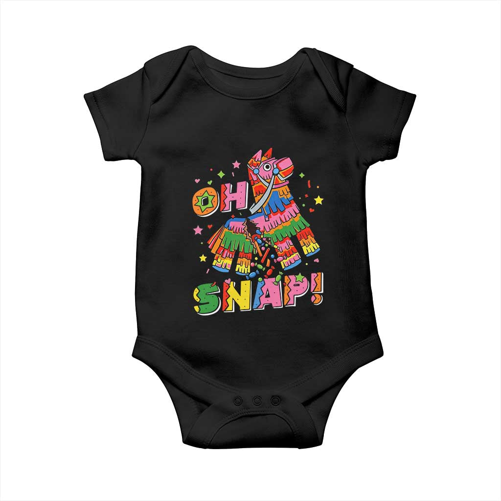 Funny Cinco De Mayo Pinata Candy Party Baby Onesie Oh Snap