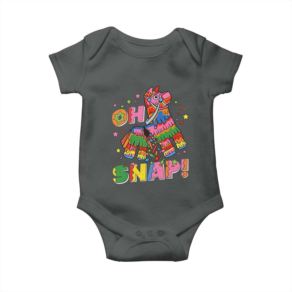 Funny Cinco De Mayo Pinata Candy Party Baby Onesie Oh Snap
