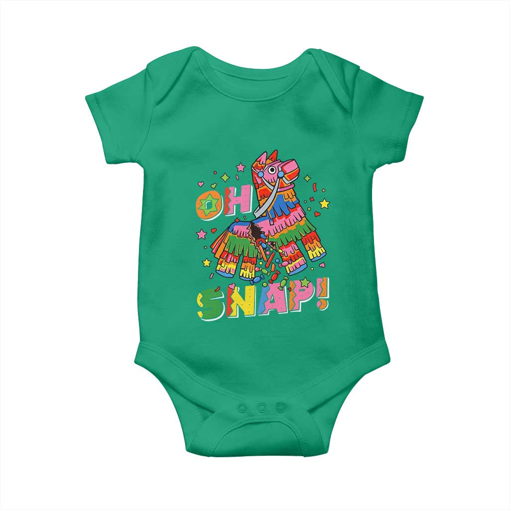 Funny Cinco De Mayo Pinata Candy Party Baby Onesie Oh Snap