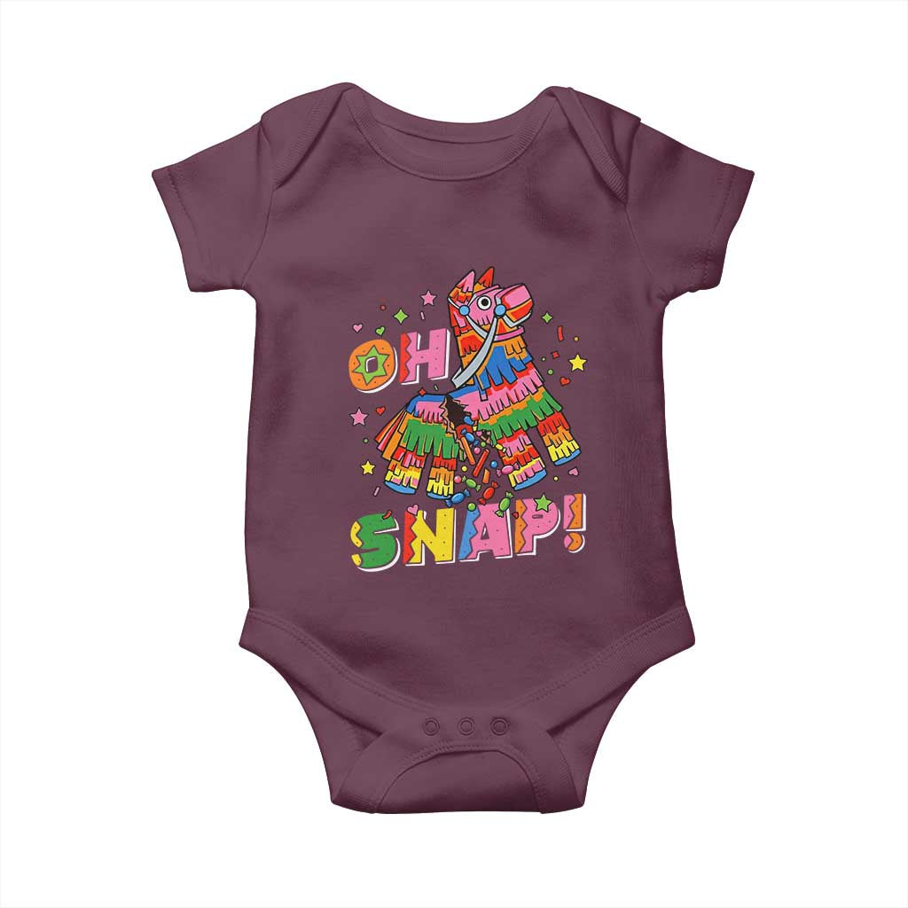 Funny Cinco De Mayo Pinata Candy Party Baby Onesie Oh Snap