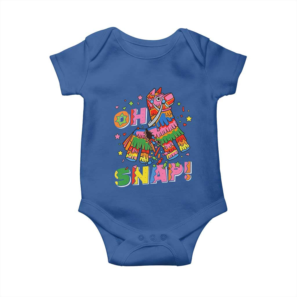 Funny Cinco De Mayo Pinata Candy Party Baby Onesie Oh Snap