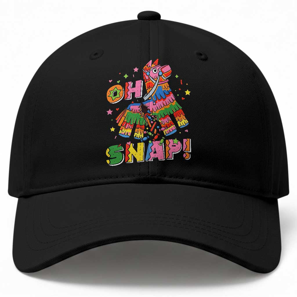 Funny Cinco De Mayo Pinata Candy Party Baseball Cap Oh Snap