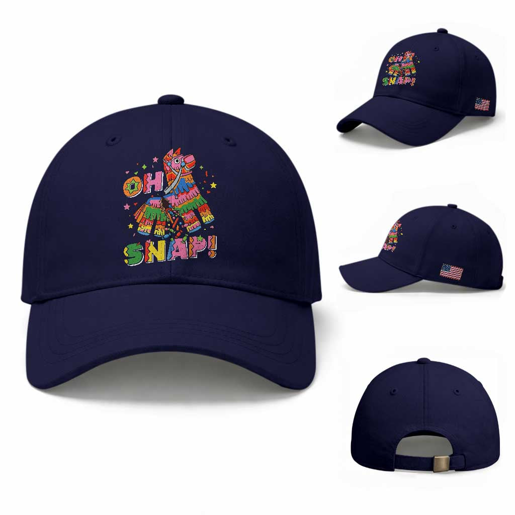Funny Cinco De Mayo Pinata Candy Party Baseball Cap Oh Snap