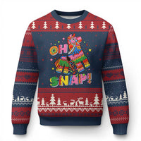 Funny Cinco De Mayo Pinata Candy Party Ugly Christmas Sweater Oh Snap