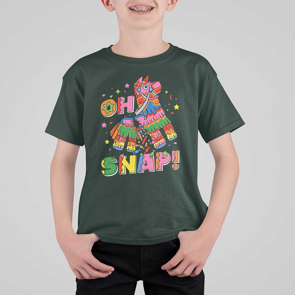 Funny Cinco De Mayo Pinata Candy Party T Shirt For Kid Oh Snap