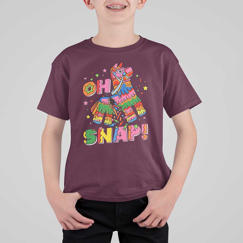 Funny Cinco De Mayo Pinata Candy Party T Shirt For Kid Oh Snap
