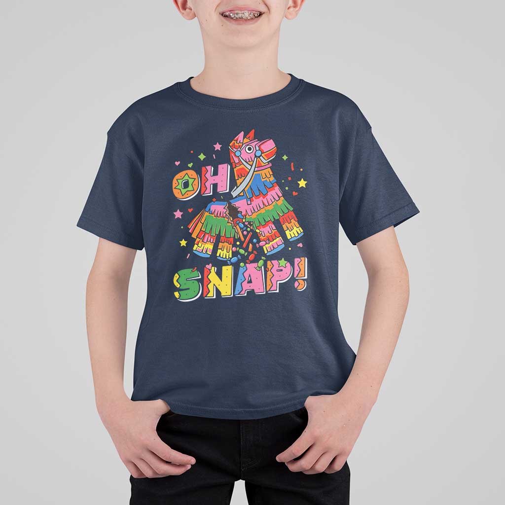 Funny Cinco De Mayo Pinata Candy Party T Shirt For Kid Oh Snap