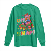 Funny Cinco De Mayo Pinata Candy Party Long Sleeve Shirt Oh Snap