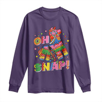 Funny Cinco De Mayo Pinata Candy Party Long Sleeve Shirt Oh Snap