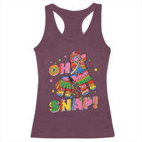 Funny Cinco De Mayo Pinata Candy Party Racerback Tank Top Oh Snap
