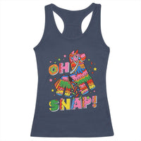 Funny Cinco De Mayo Pinata Candy Party Racerback Tank Top Oh Snap