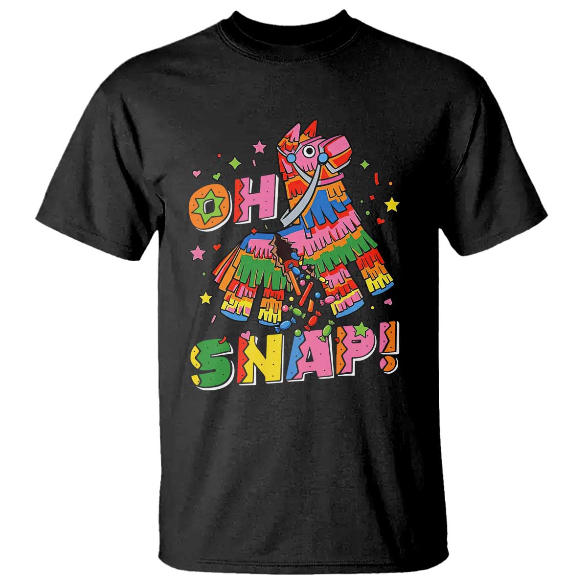Funny Cinco De Mayo Pinata Candy Party T Shirt Oh Snap