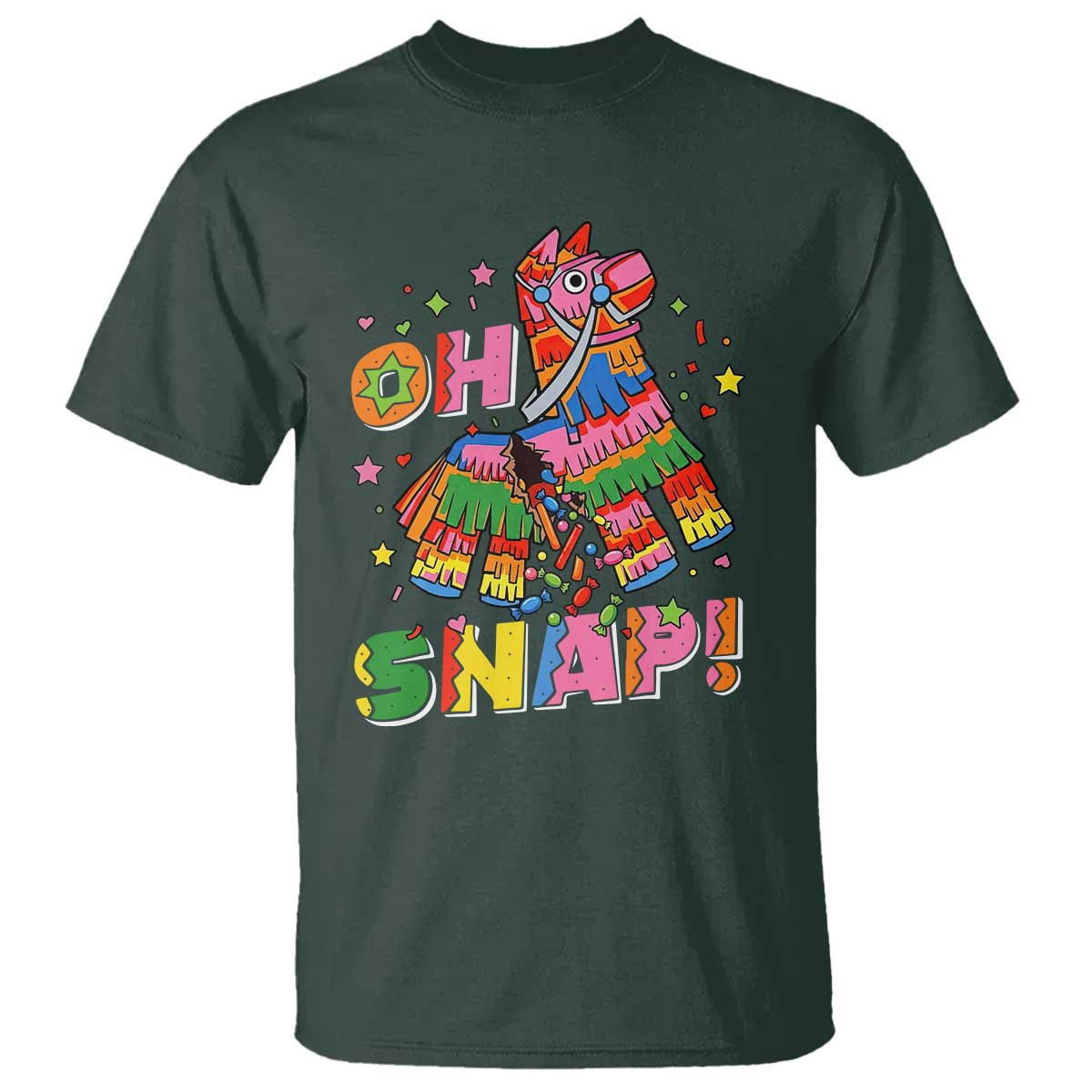 Funny Cinco De Mayo Pinata Candy Party T Shirt Oh Snap