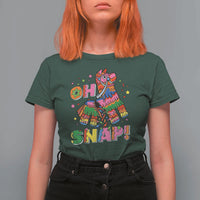 Funny Cinco De Mayo Pinata Candy Party T Shirt For Women Oh Snap