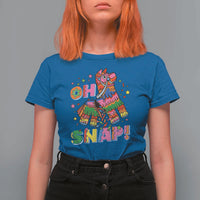 Funny Cinco De Mayo Pinata Candy Party T Shirt For Women Oh Snap