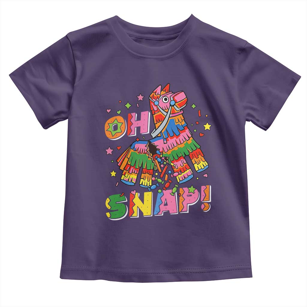 Funny Cinco De Mayo Pinata Candy Party Toddler T Shirt Oh Snap