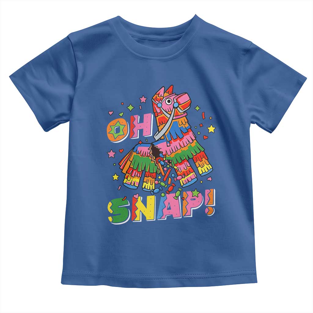 Funny Cinco De Mayo Pinata Candy Party Toddler T Shirt Oh Snap