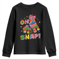 Funny Cinco De Mayo Pinata Candy Party Youth Sweatshirt Oh Snap
