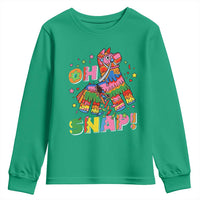 Funny Cinco De Mayo Pinata Candy Party Youth Sweatshirt Oh Snap
