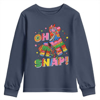 Funny Cinco De Mayo Pinata Candy Party Youth Sweatshirt Oh Snap