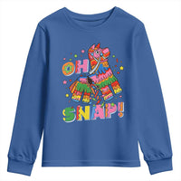 Funny Cinco De Mayo Pinata Candy Party Youth Sweatshirt Oh Snap