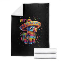 Hilarious Pinata Candy Rainbow Fiesta Party Throw Blanket Oh Snap