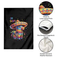 Hilarious Pinata Candy Rainbow Fiesta Party Garden Flag Oh Snap