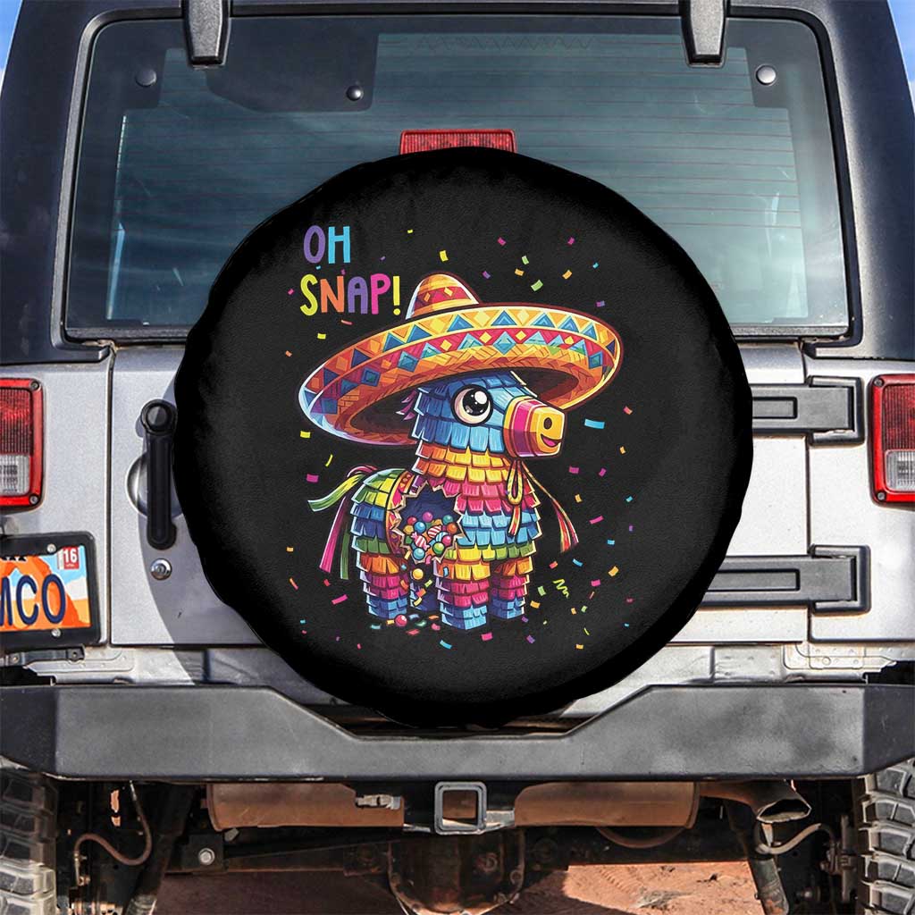 Hilarious Pinata Candy Rainbow Fiesta Party Spare Tire Cover Oh Snap