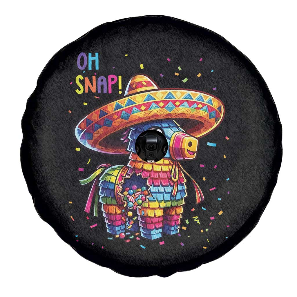 Hilarious Pinata Candy Rainbow Fiesta Party Spare Tire Cover Oh Snap