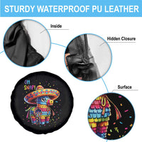 Hilarious Pinata Candy Rainbow Fiesta Party Spare Tire Cover Oh Snap