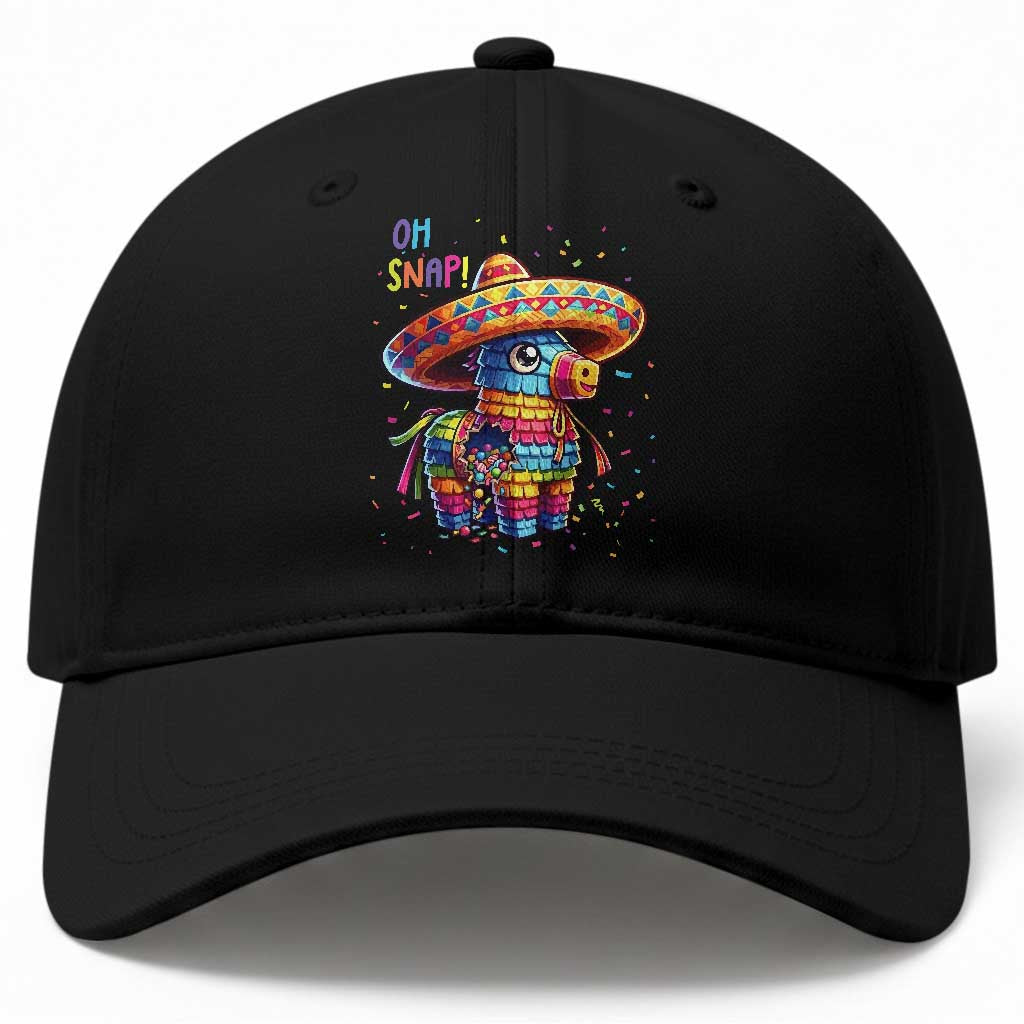 Hilarious Pinata Candy Rainbow Fiesta Party Baseball Cap Oh Snap