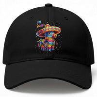 Hilarious Pinata Candy Rainbow Fiesta Party Baseball Cap Oh Snap