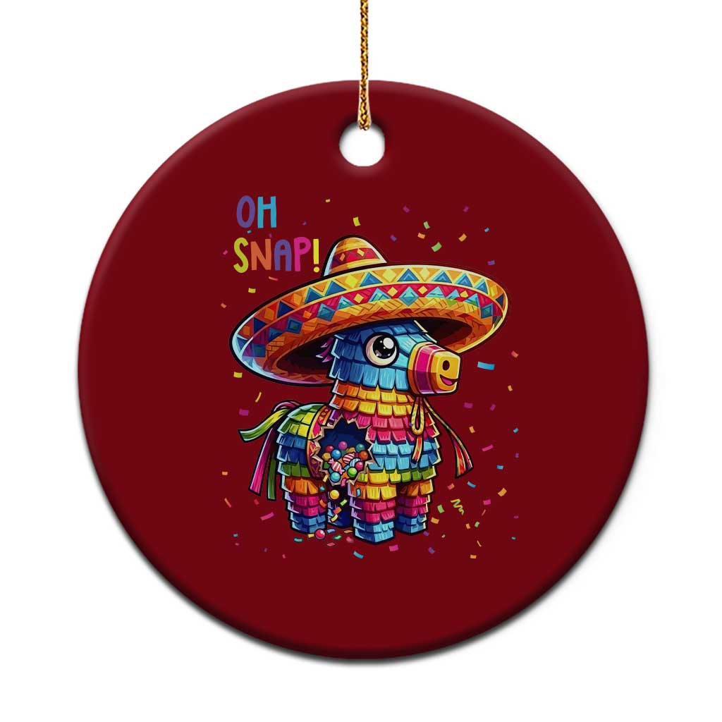 Hilarious Pinata Candy Rainbow Fiesta Party Ceramic Ornament Oh Snap