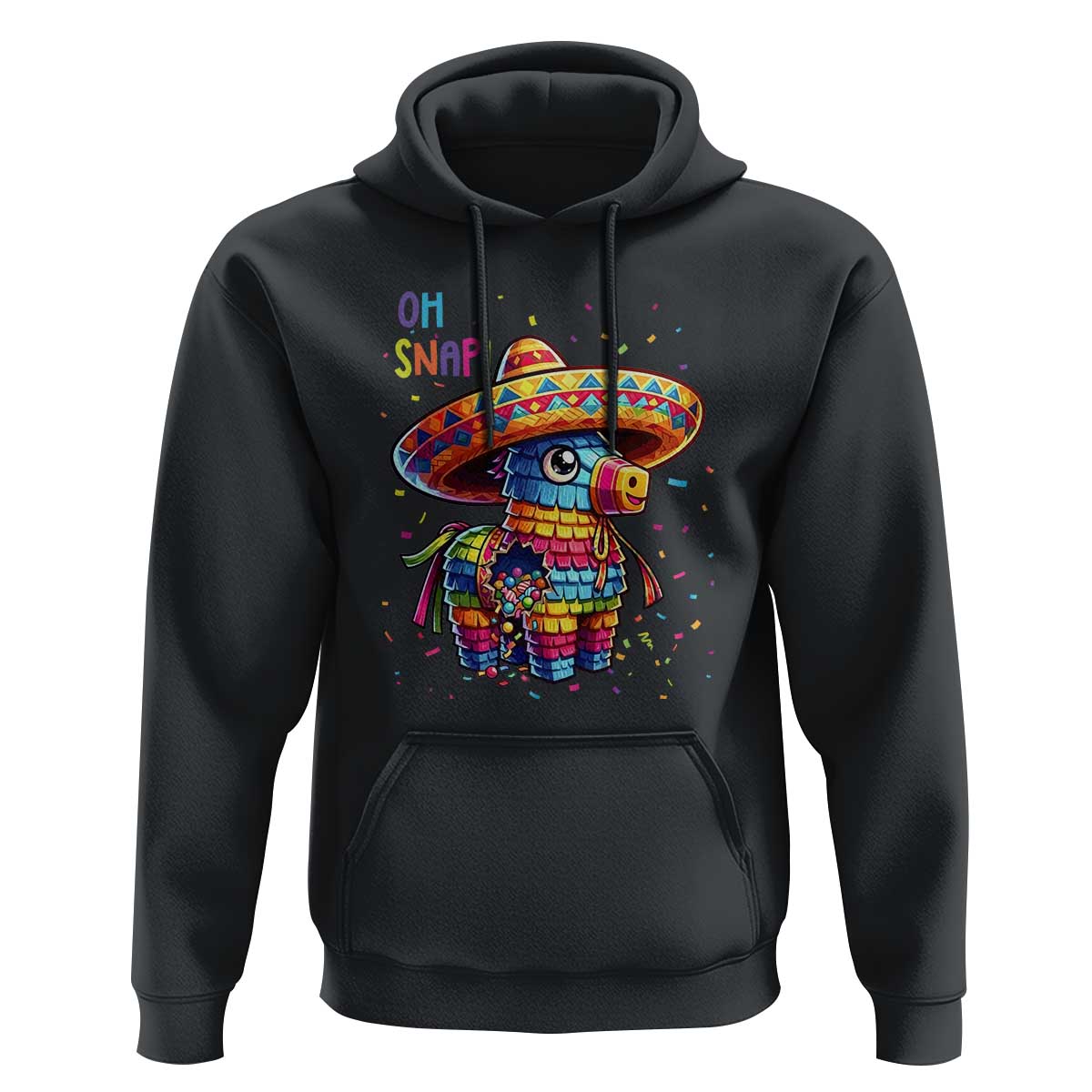Hilarious Pinata Candy Rainbow Fiesta Party Hoodie Oh Snap