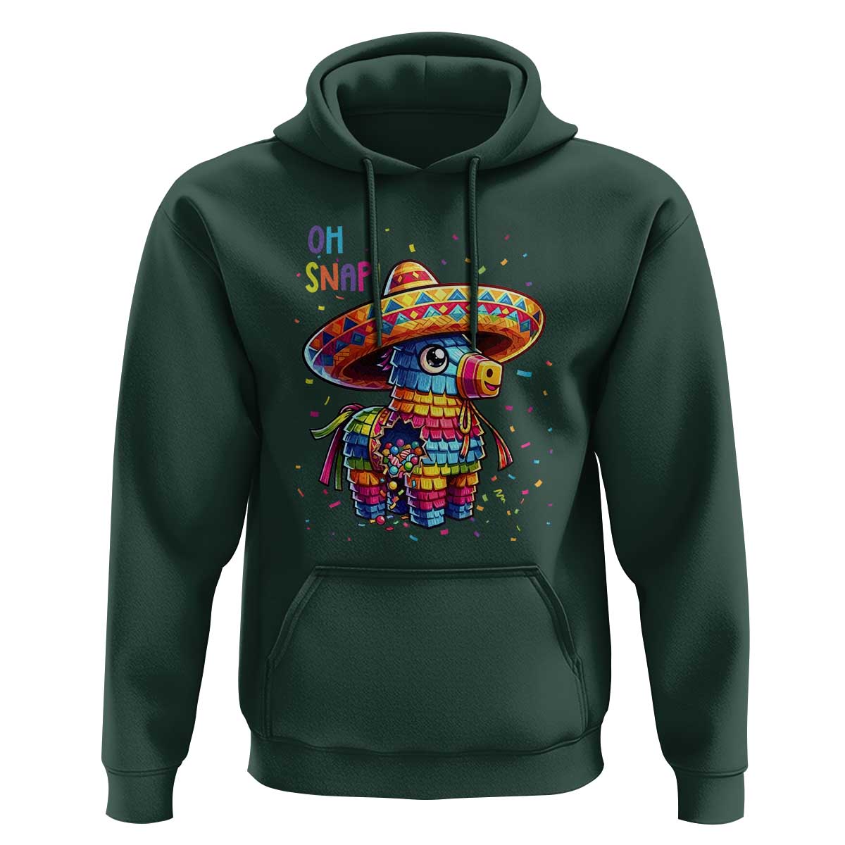 Hilarious Pinata Candy Rainbow Fiesta Party Hoodie Oh Snap