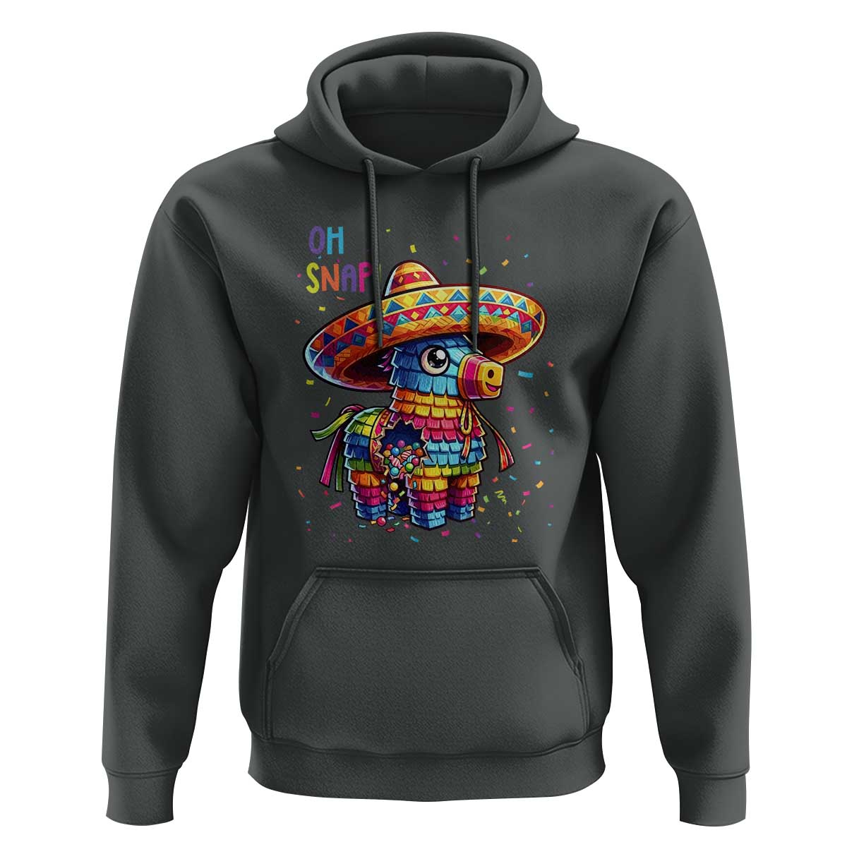 Hilarious Pinata Candy Rainbow Fiesta Party Hoodie Oh Snap
