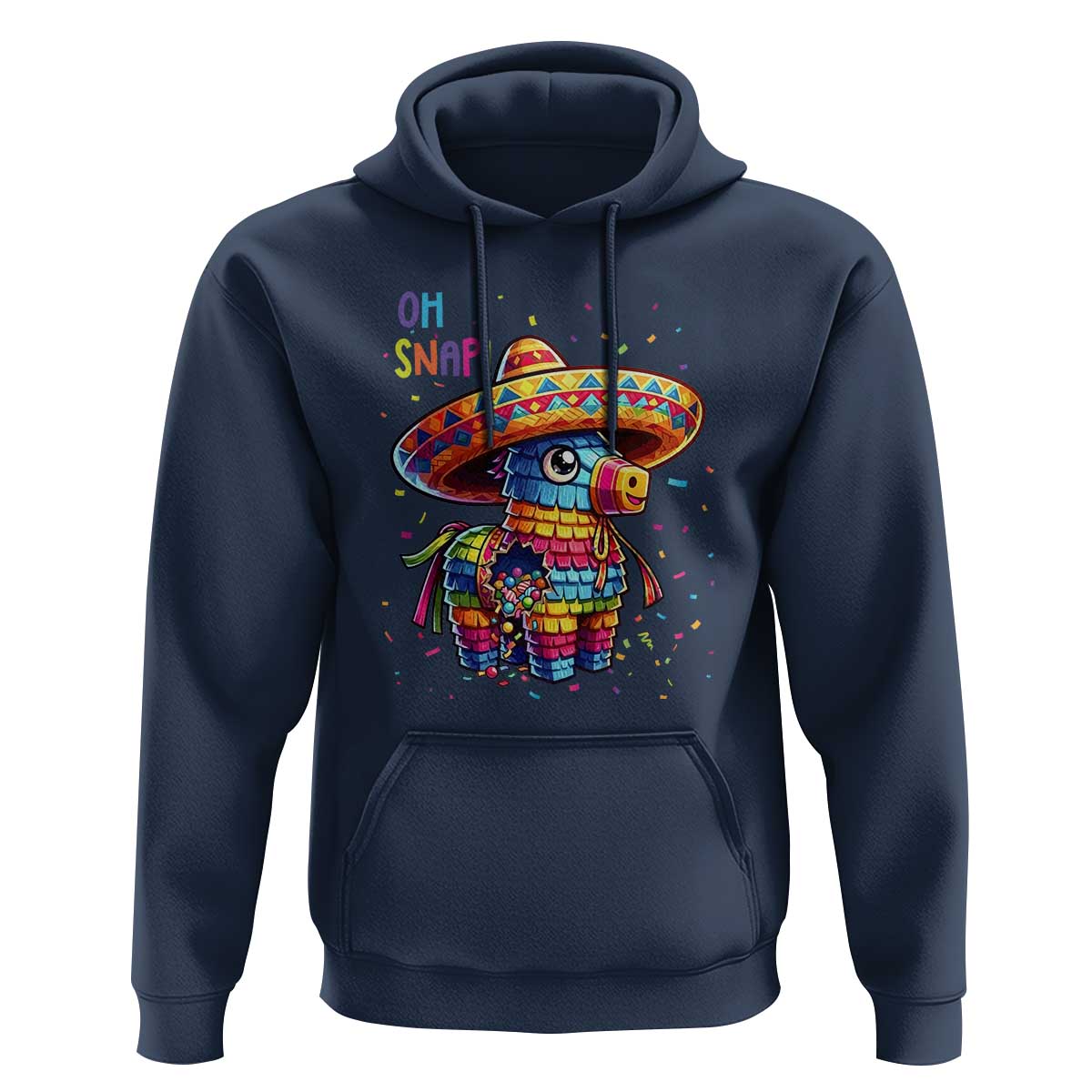 Hilarious Pinata Candy Rainbow Fiesta Party Hoodie Oh Snap