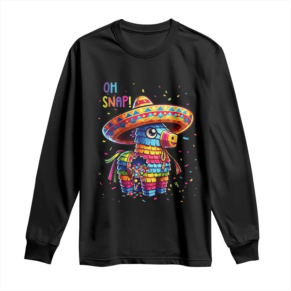 Hilarious Pinata Candy Rainbow Fiesta Party Long Sleeve Shirt Oh Snap