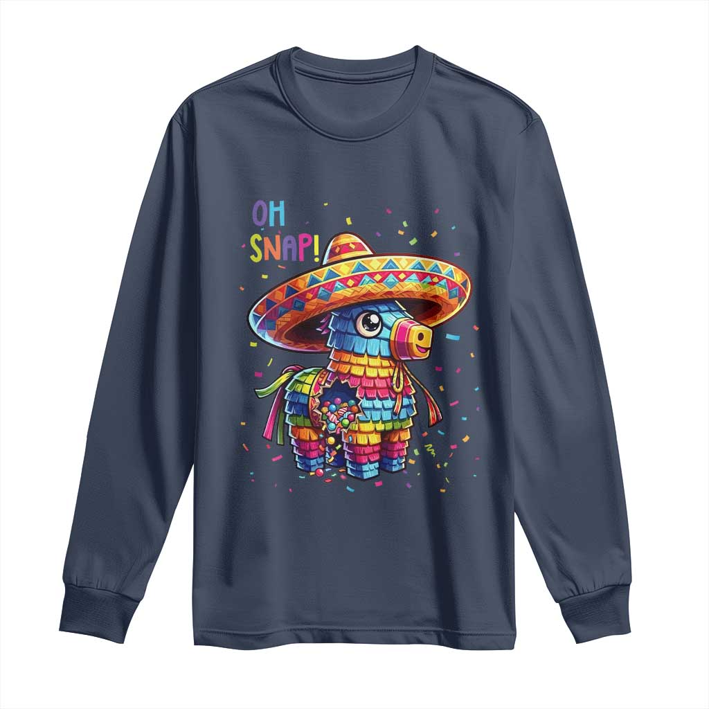 Hilarious Pinata Candy Rainbow Fiesta Party Long Sleeve Shirt Oh Snap