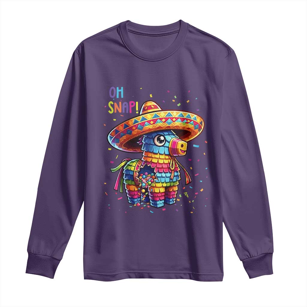 Hilarious Pinata Candy Rainbow Fiesta Party Long Sleeve Shirt Oh Snap