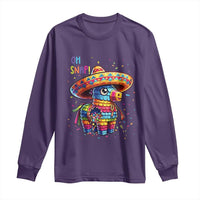 Hilarious Pinata Candy Rainbow Fiesta Party Long Sleeve Shirt Oh Snap
