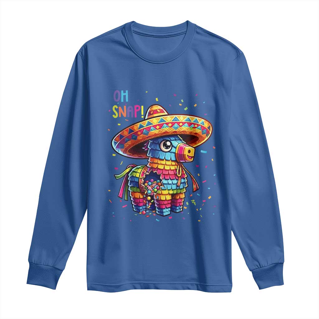 Hilarious Pinata Candy Rainbow Fiesta Party Long Sleeve Shirt Oh Snap