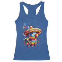 Hilarious Pinata Candy Rainbow Fiesta Party Racerback Tank Top Oh Snap