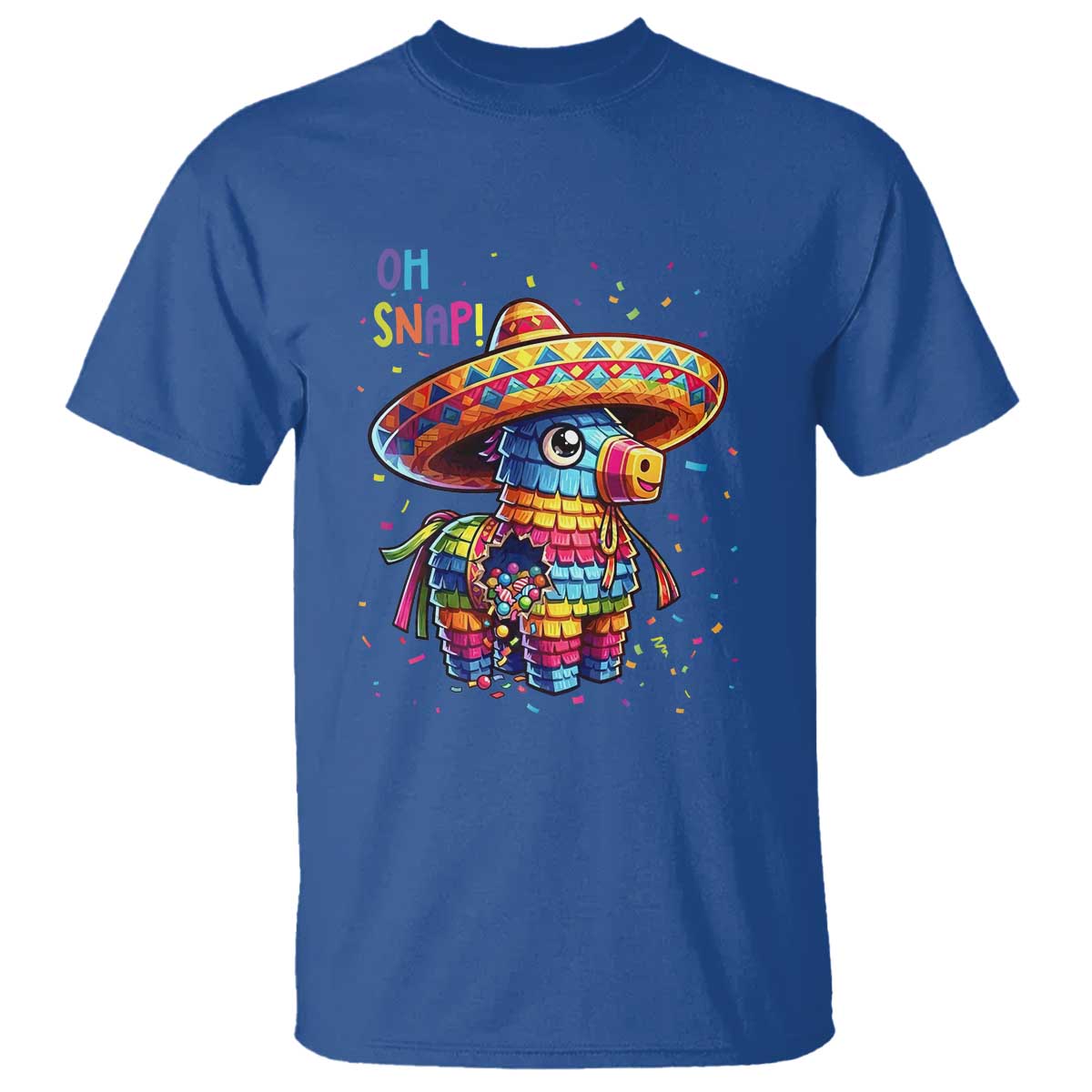 Hilarious Pinata Candy Rainbow Fiesta Party T Shirt Oh Snap