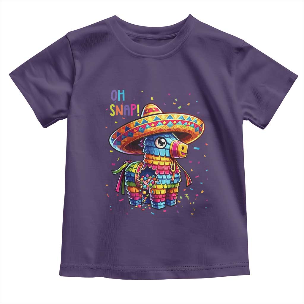 Hilarious Pinata Candy Rainbow Fiesta Party Toddler T Shirt Oh Snap