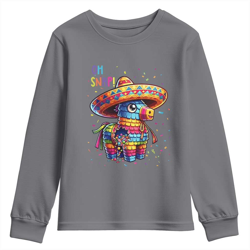 Hilarious Pinata Candy Rainbow Fiesta Party Youth Sweatshirt Oh Snap